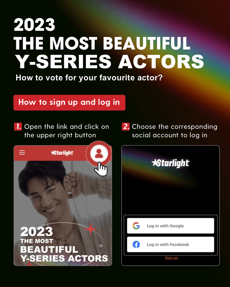 STARLIGHT_ASIAN's tweet photo. 🏆2023 The Most Beautiful Y-Series Actors
✨Come and make your choice!
❤️Support Project:New York Times Square 41st Street L-Screen
📅Voting Closes at: 20:00(BKK), Apr.13,2023
🎫How to vote: Log in daily to receive 4 tickets
🔗Link:https://t.co/BDJuOrbEUa
#STARLIGHTAWARDS https://t.co/jkMQuaHjUN