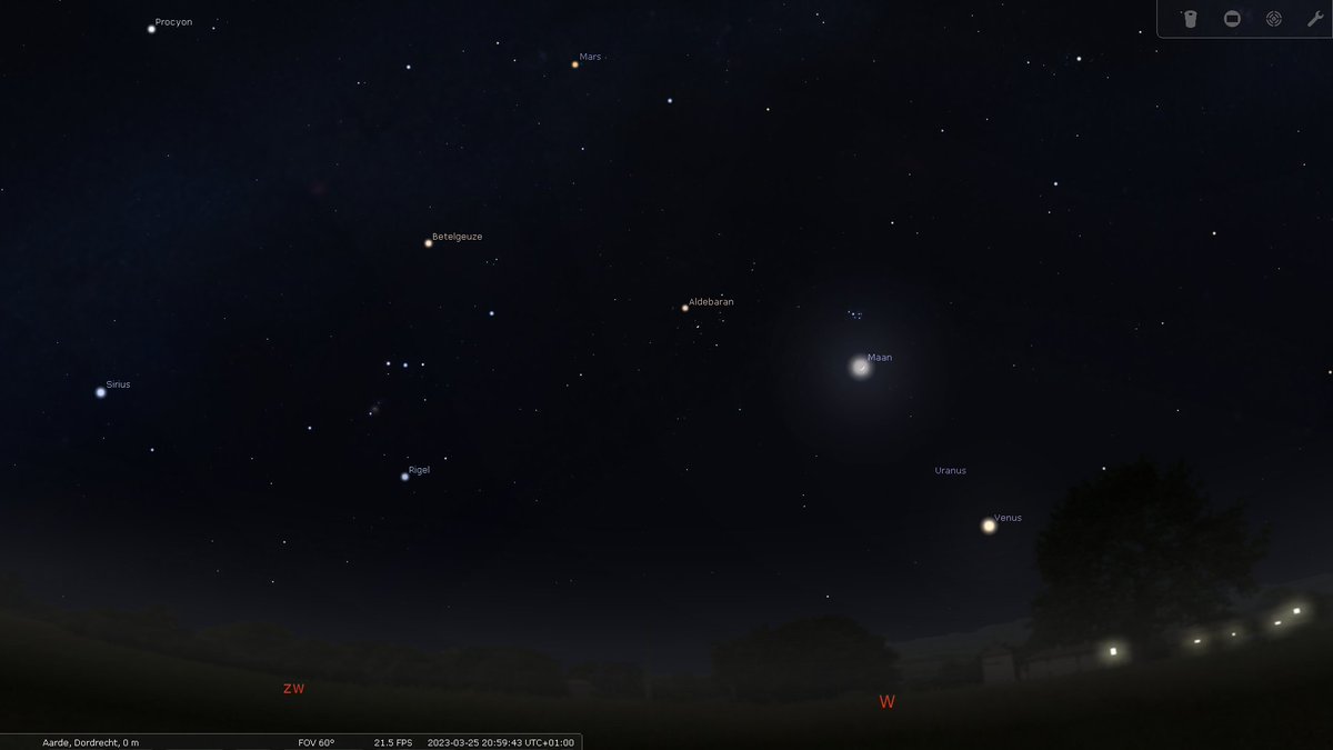 Dit weekend te zien: schouwspel Maan, Venus en Mars plús Ceres die voor M100 langs trekt astroblogs.nl/2023/03/24/dit…