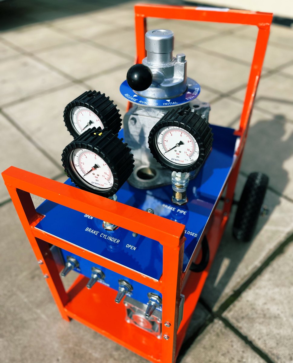 Another brand new Brake Test Trolley ready to go into the field. We manufacture, supply and test to Engineering Instructions G/361. For any enquiries please get in contact #Rail #Testing #TestTrolley #Calibration #Shiny