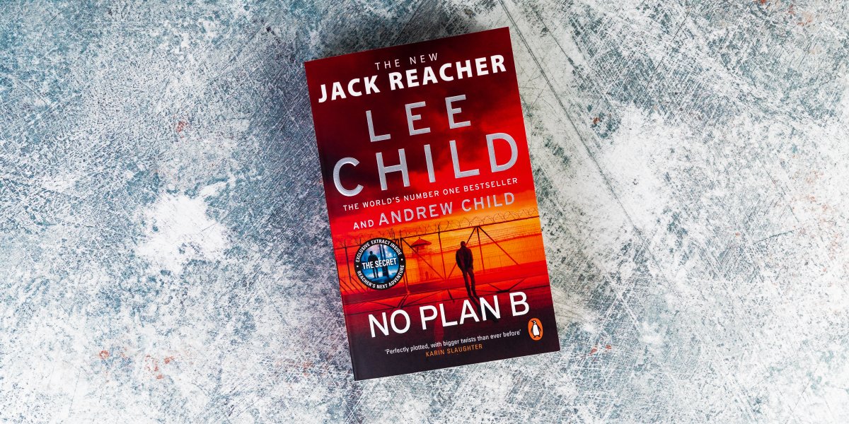 Just under a week until #NoPlanB the new #Reacher thriller is published in paperback in the UK. 🇬🇧 bit.ly/UK_NoPlanB - Thursday 30th March