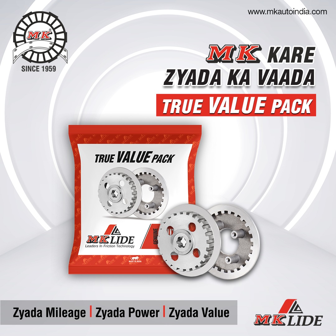 MKAutoIndia's tweet photo. #DidYouKnow: Hub &amp; Centre of a Clutch are changed together almost every time.

So why not make a wise choice and get more value with MK Lide True Value Pack of Clutch Hub &amp; Centre?!

#MKAuto #AutoParts #FrictionTechnology #TrueValue #ValuePack #ClutchParts #ClutchAssembly https://t.co/KAmq1aopvs