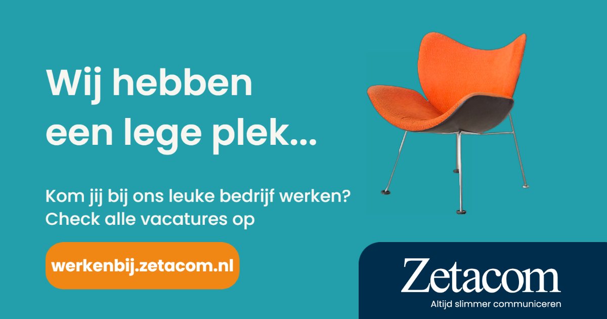 We hebben een plekje vrij in het Sales Support team van Arthur! We zoeken een vriendelijke en vastberaden 𝑲𝒍𝒂𝒏𝒕𝒄𝒐𝒏𝒕𝒓𝒂𝒄𝒕𝒆𝒏𝒃𝒆𝒉𝒆𝒆𝒓𝒅𝒆𝒓! 
sowo.kr/AbyyjqYA!

#vacature #Zoetermeer #DenBosch #salessupport #contractbeheer