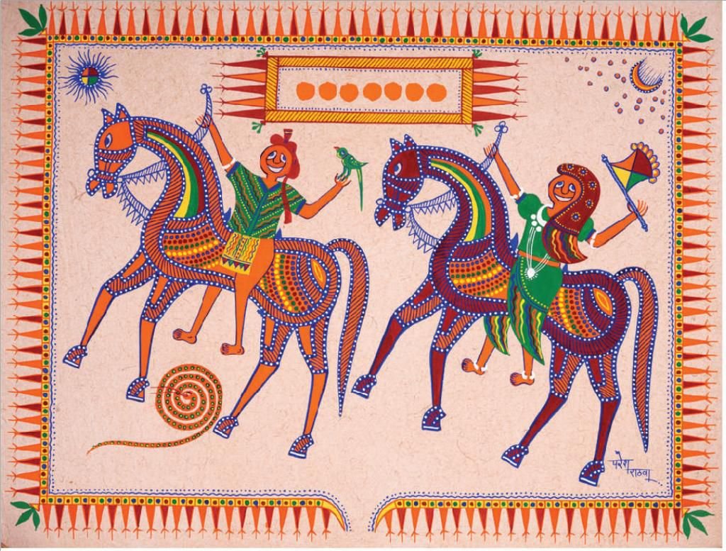 #GuessthisArt

ગુજરાતની આ હસ્તકળાને ઓળખો...

A. વારલી
B. પીઠોરા
C. રોગન 
D. અજરખ 

#Gloriousgujarat #Kalagujaratki #Gazabgujarat