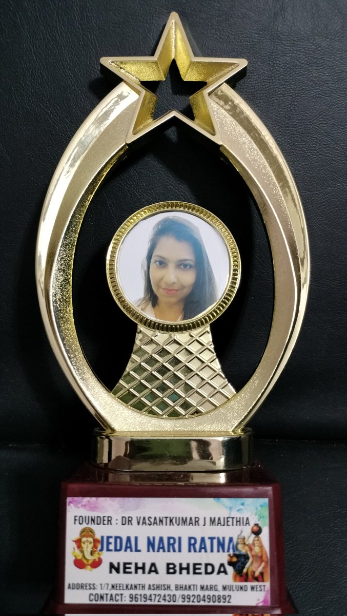 NehaK2305's tweet photo. #Awarded https://t.co/Raih6l5DTm