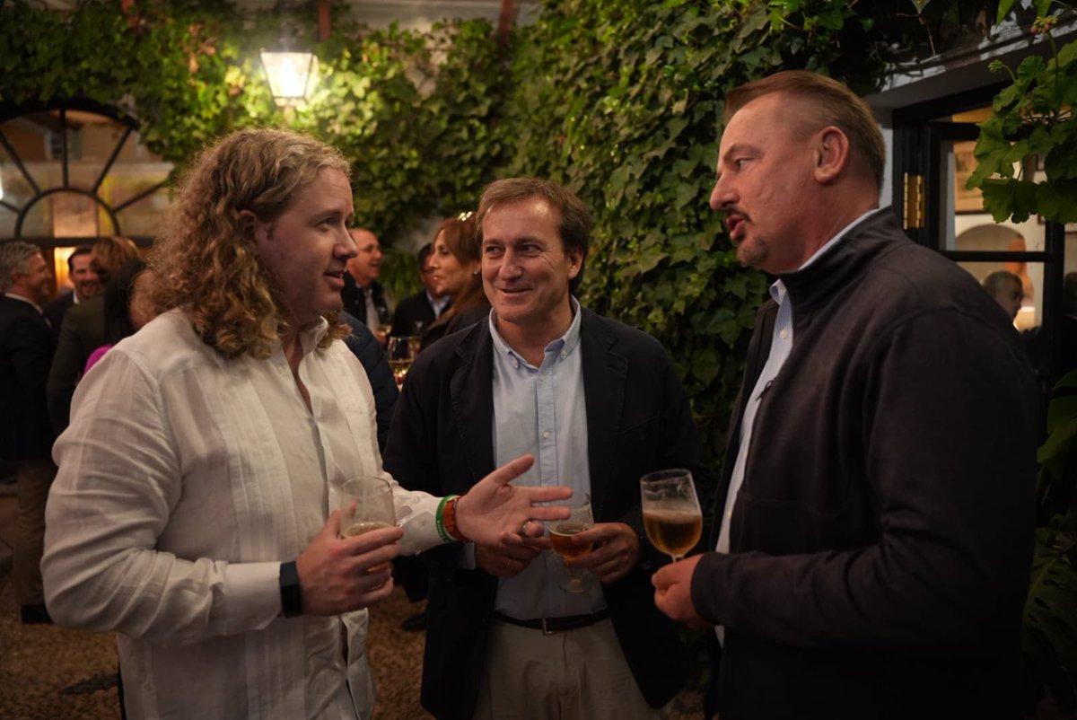 Always such a pleasure to meet with  leaders in livestock sustainability, such as <a href="/Alltech/">Alltech</a>’s CEO Marc Lyons and <a href="/Covap/">COVAP</a>’s Emilio de Leon.