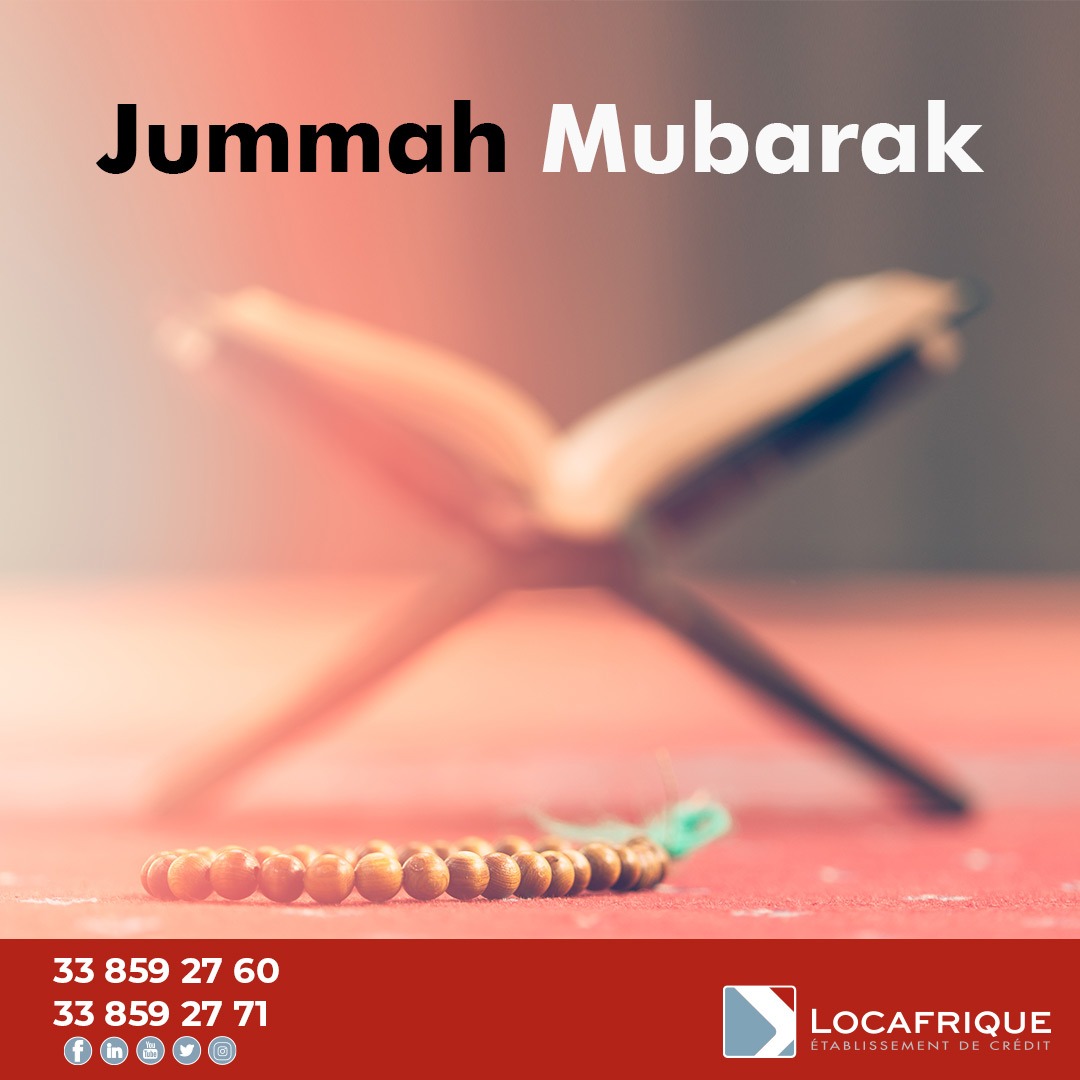 Jummah mubarak ! 📿
#Locafrique #JummahMubarak #Financement #PME #Senegal