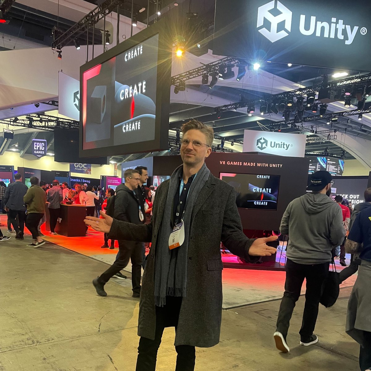 _SwingofThings_'s tweet photo. We've really gotten into the Swing of GDC ππ Don't wanna leave!
#havinganicetime #GDC2023 #GDC #swingofthings #fenderball https://t.co/SXgWEjt0VC