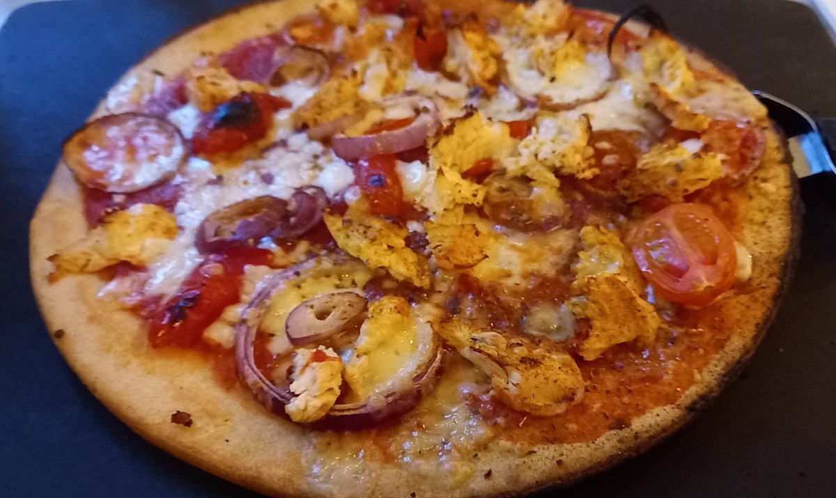 UK_Booklover's tweet image. Delicious food at @PizzaExpress Victoria Street last night! Grazie 
#PolloAdAstra #GlutenFree #DairyFree