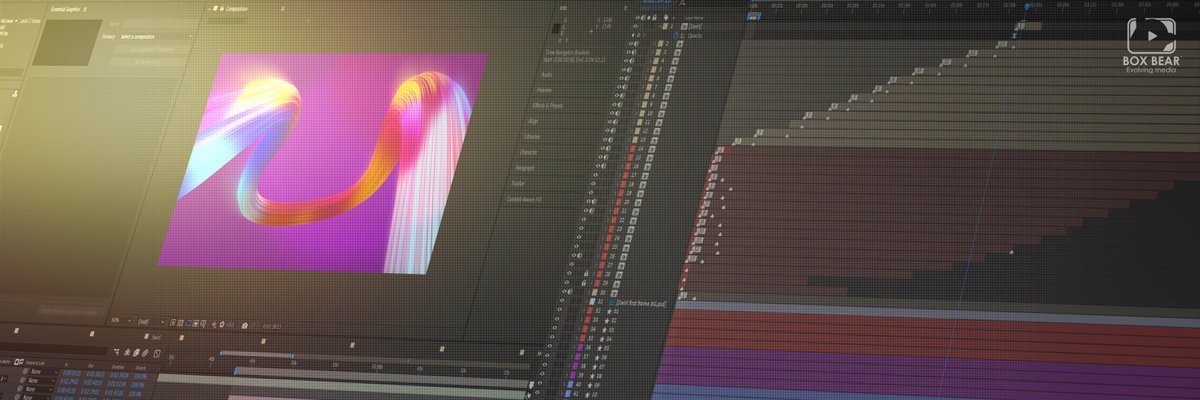 BoxBear's tweet image. Almost two timelines for the price of one
for this weeks #TimelineTuesday. Looking back at some complex After Effects timelines to create some
awesome graphics.

#BoxBear #EvolvingMedia #Adobe #AfterEffects
#Graphics #Clients #Storytelling #Editing