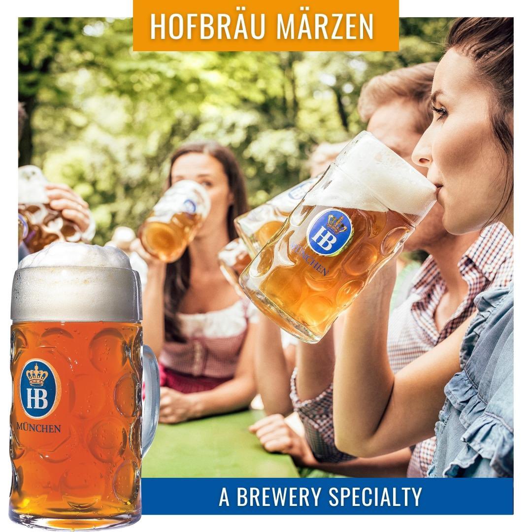HofbrauUSA's tweet photo. #Hofbräu #Märzen - the name of the #beerstyle is derived from the original #brewing month of #March (= dt. März), and the #beer itself used to be brewed with a higher alcohol content to survive the hot #summer months. https://t.co/bWhLG0MBNz
