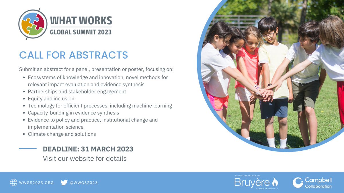 WWGS2023's tweet photo. One week to go before the #WWGS2023 call for abstracts closes. Make sure you submit your proposals for posters, panels and individual presentations by 31 March: https://t.co/ssmXatQxAM. Thank you! https://t.co/av10rcK6Lw