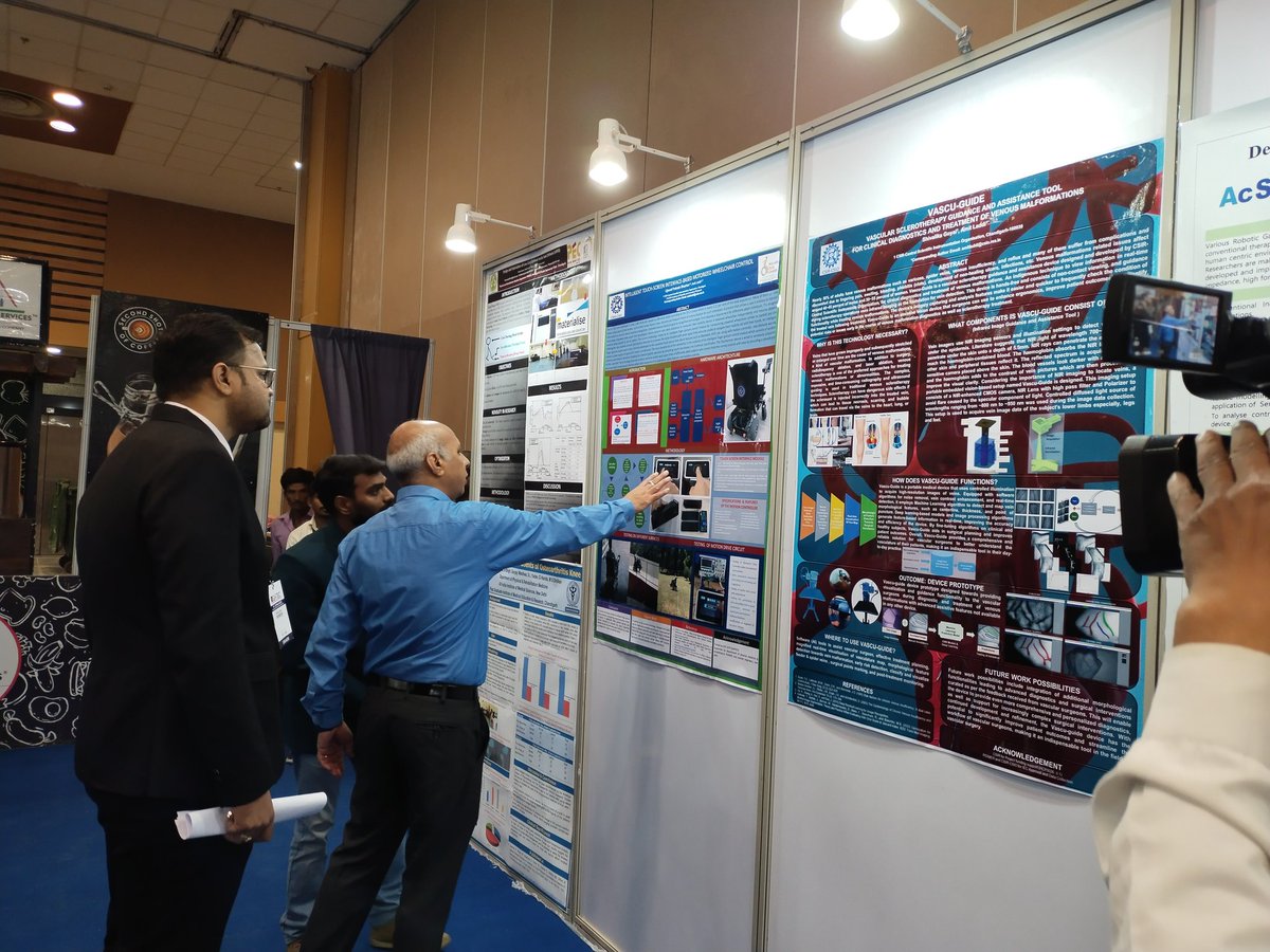 gatecevent's tweet photo. #GATEC2023 Poster Presentation Review By Dr. Ravinder Singh & Dr. Salaj Rana
#posterpresentation #gatec #assistivetechnology https://t.co/50Nucz7AiY