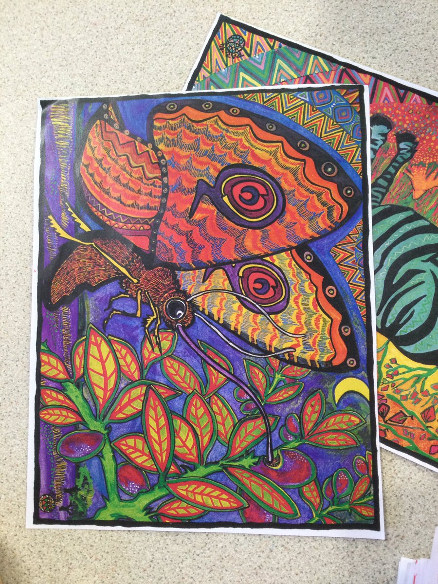 MD_Nursery's tweet photo. Super proud of the concentration and attention to detail H showed as he created this piece of artwork based on the book African Animals ABC. @MillDamSchool https://t.co/bsgxhYzJeX