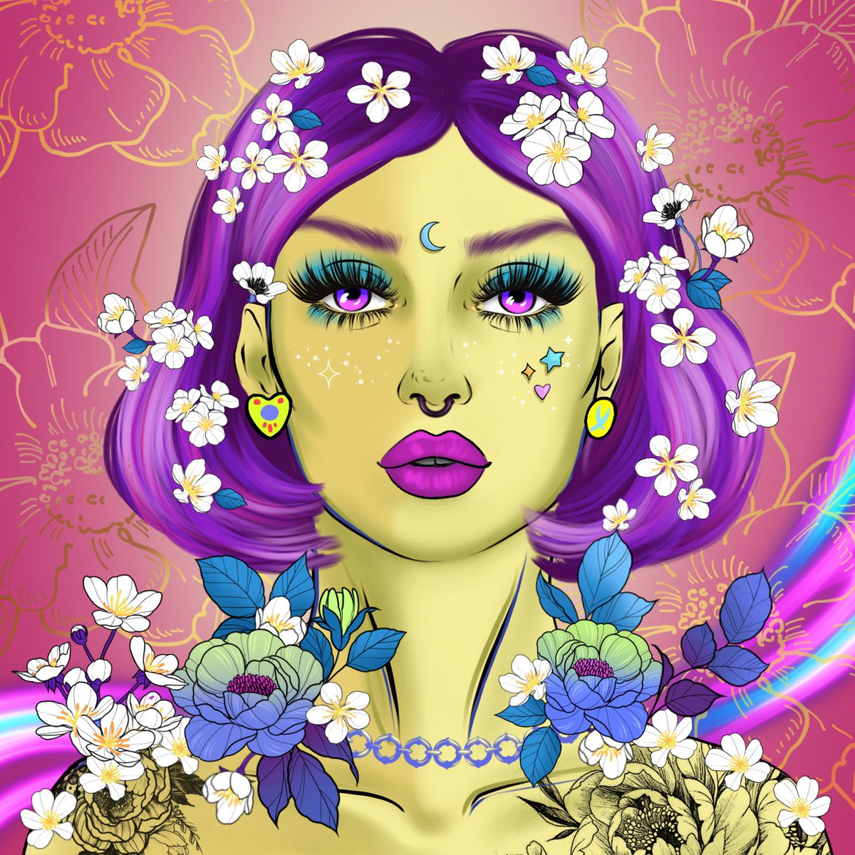 Sisters of Saturn | MINTING NOW 0.01 ETH 🚀 tweet media