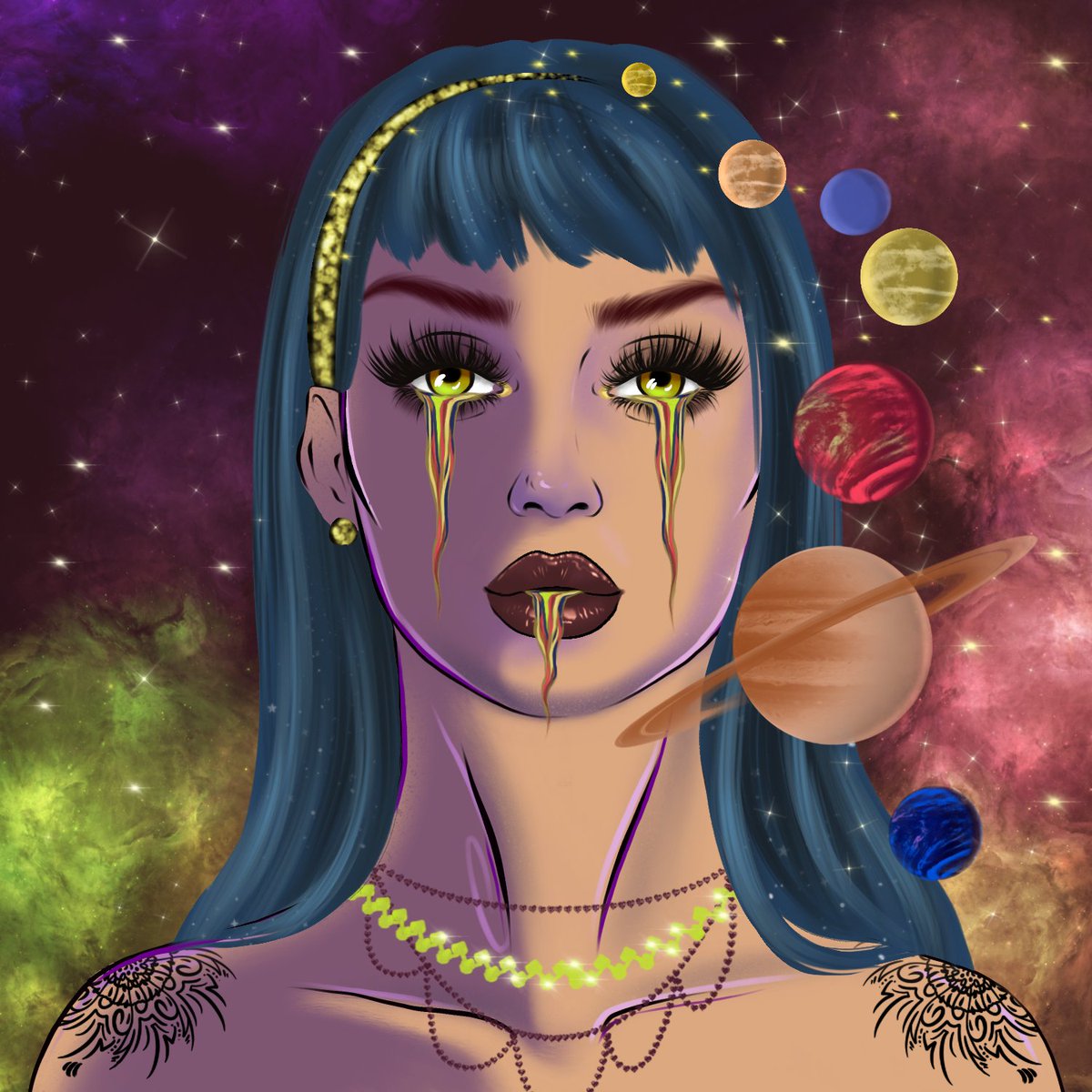 Sisters of Saturn | MINTING NOW 0.01 ETH 🚀 tweet media