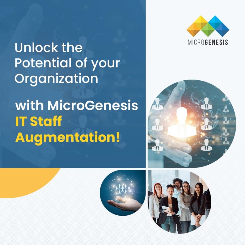 Mgtechsoft's tweet image. Our #ITStaffAugmentation offers specialized IT personnel to help you take full advantage of the latest tools and technologies. Improve your existing system performance, make your business more efficient, and increase your bottom line with #MicroGenesis. 

#ITStaffing