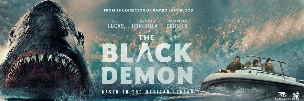 FalconfilmsMe's tweet photo. "The Black Demon" from the director of "Rambo: Last Blood" Starring Josh Lucas, Fernanda Urrejola, and Julio Cesar Cedillo. Releasing in cinemas near you on 4th May 2023. 
#TheBlackDemon #FalconFilms #ComingSoon https://t.co/BspohSsQST