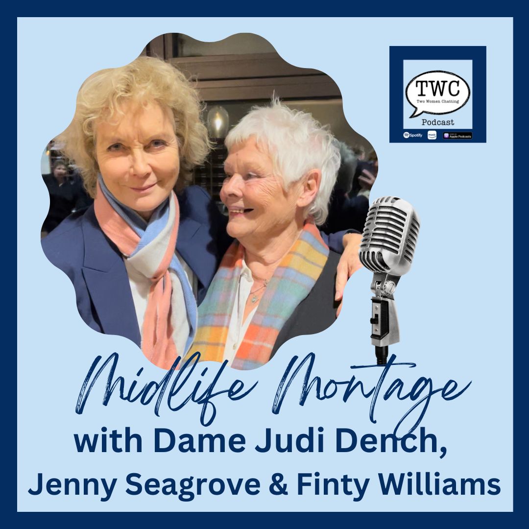 Grab a cuppa and have a listen to the brilliant podcast Two Women Chatting - their latest episode features Dame Judi Dench, her daughter Finty Williams, and Jenny Seagrove! twowomenchatting.com @ChattingTwo @springmeister @finty_williams