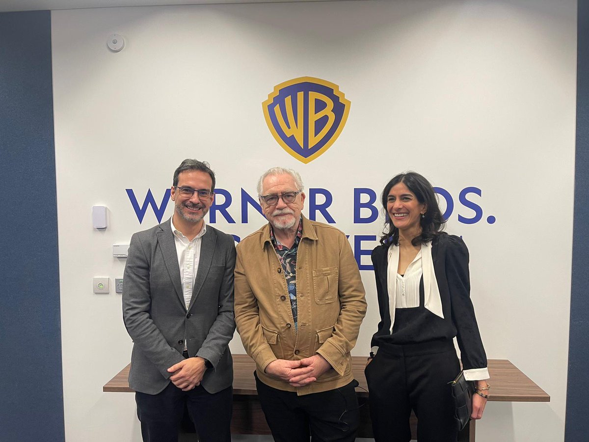 WBDlife's tweet photo. L to the O-G! Yes, Logan Roy himself – aka the incomparable Brian Cox – graced our Chiswick offices last month for a conversation with @edibow spanning his life, career, and (of course) all things Succession. Now we’re just counting the seconds til Sunday’s premiere... https://t.co/JzpPqVpkfF