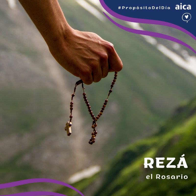 #PropósitoDelDía #Cuaresma #Día31 #CaminoHaciaLaPascua
Rezá el Rosario y contemplá a Cristo con María.