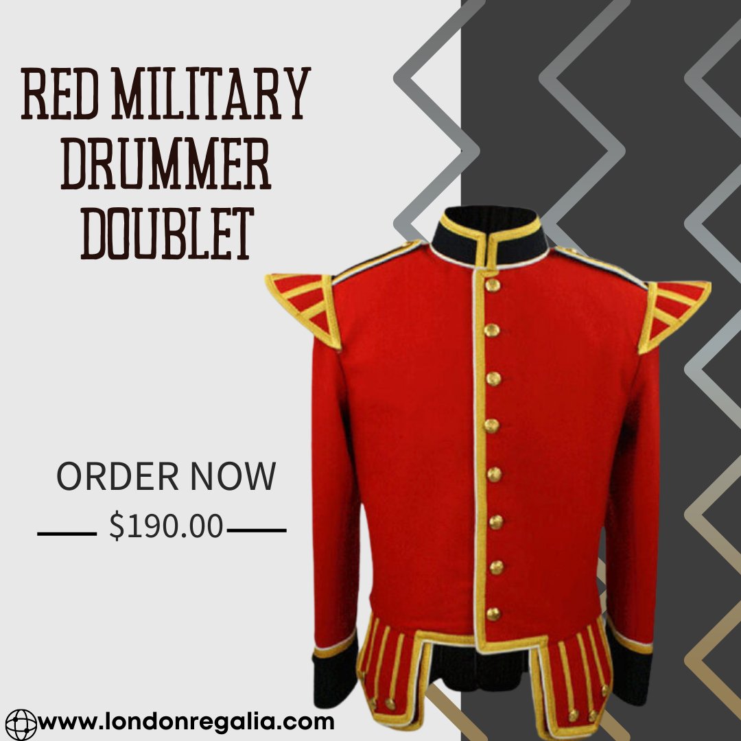 Red Military Drummer Doublet
Shop Now: Londonregalia.com
#Freemasons #freemasonary #redmilitary
#freemasonic #Military #Freemasonalloverworld