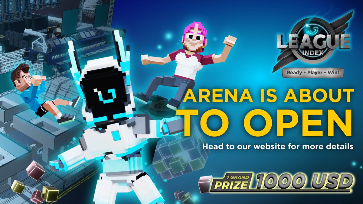 Indexgamehk's tweet photo. 🚨Calling all #metaverse explorers
⏰The hunt begins at 2130 April 9 (GMT+8)
📍Explore the map we created for #INDEXLEAGUE on @thesandboxgame 
🏆Winner can take home a grand prize of $1,000 in SAND token! 
👉Get the game rules and register now: https://t.co/eW4XusJwB2
#P2E https://t.co/npPzrzx44i