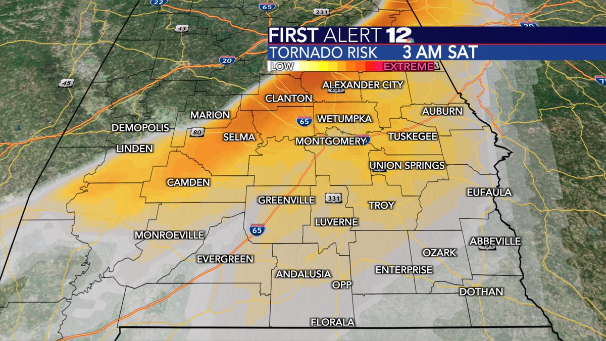 Tyler Sebree ⚡️ on Twitter "The low level jet will be howling late