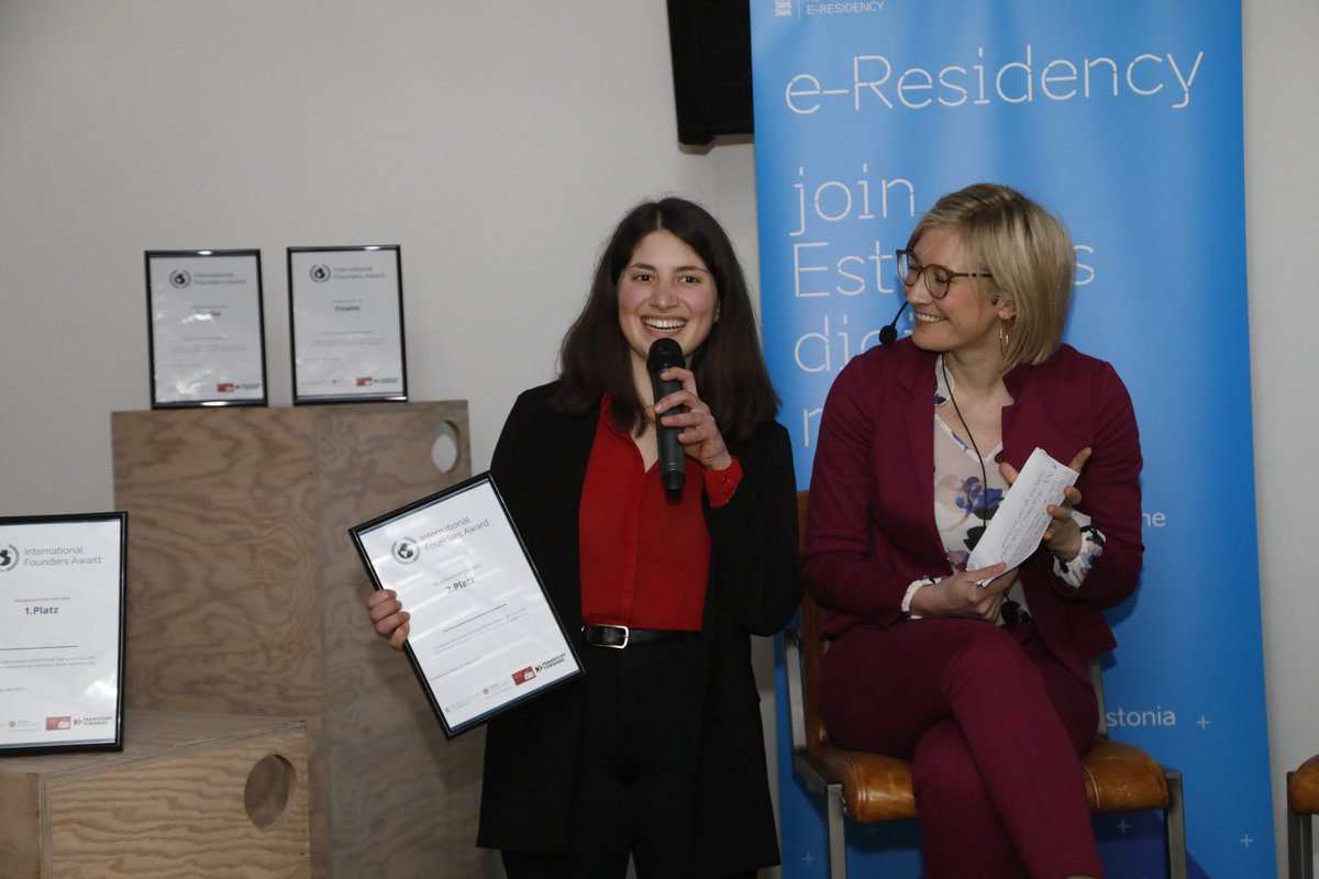 relienergy's tweet photo. Excited to share that we won 2nd place at the International Founders Award in Frankfurt last week! It was amazing to network with other talented international founders and share our experiences. https://t.co/8lEAm8gScW