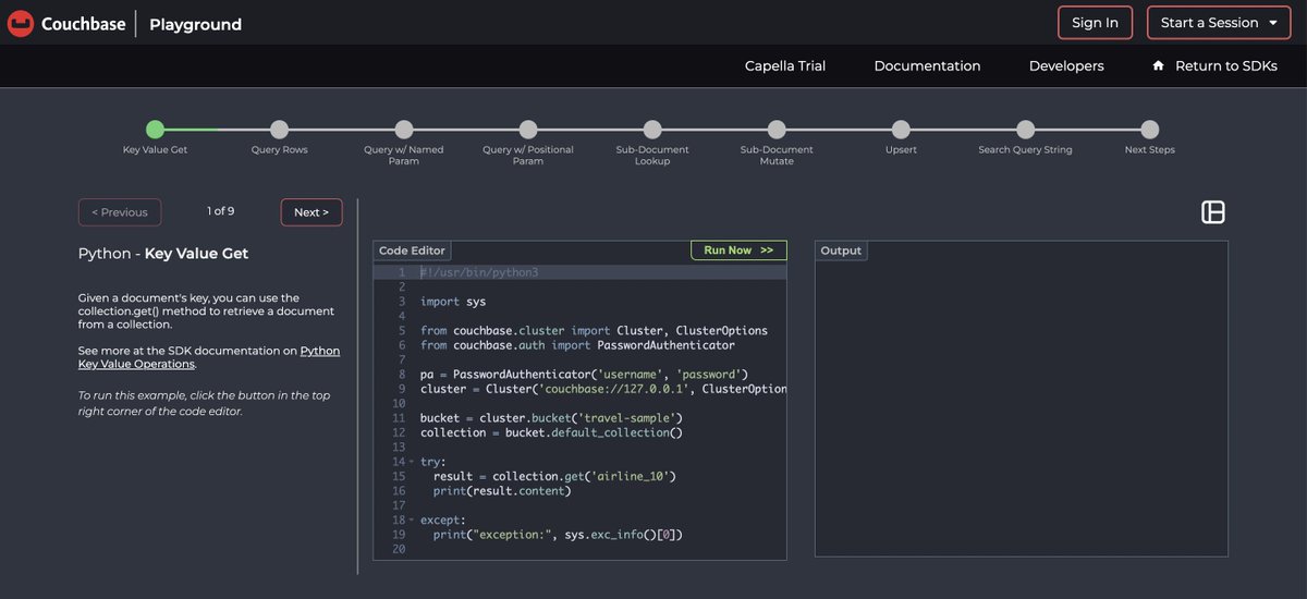 Couchbase tweet media