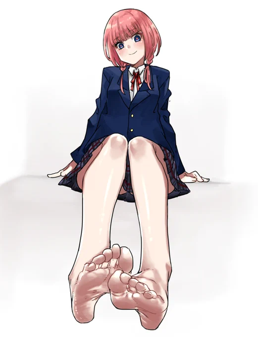 #一日一裸足絵#花譜美術部 