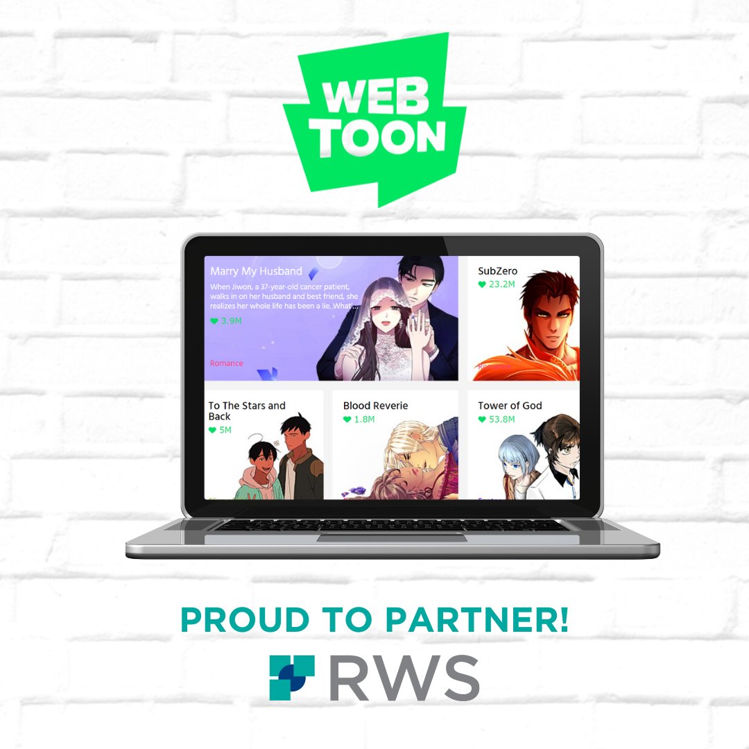 RWSGroup's tweet photo. We are #ProudtoPartner with @webtoonofficial, the world’s largest digital #comics platform.
WEBTOON understand the importance of building a global audience and have chosen @RWSGroup as their trusted partner on their #localization journey.
#UnlockingGlobalUnderstanding https://t.co/xlhN6UWyP2
