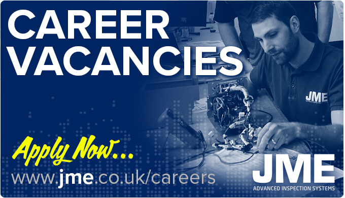 CAREER OPPORTUNITY
JME Currently has a vacancy for a 'Sales and Logistics Administrator'. A great career opportunity for the right applicant.

Download the full job description at jme.co.uk/careers and request an application form.