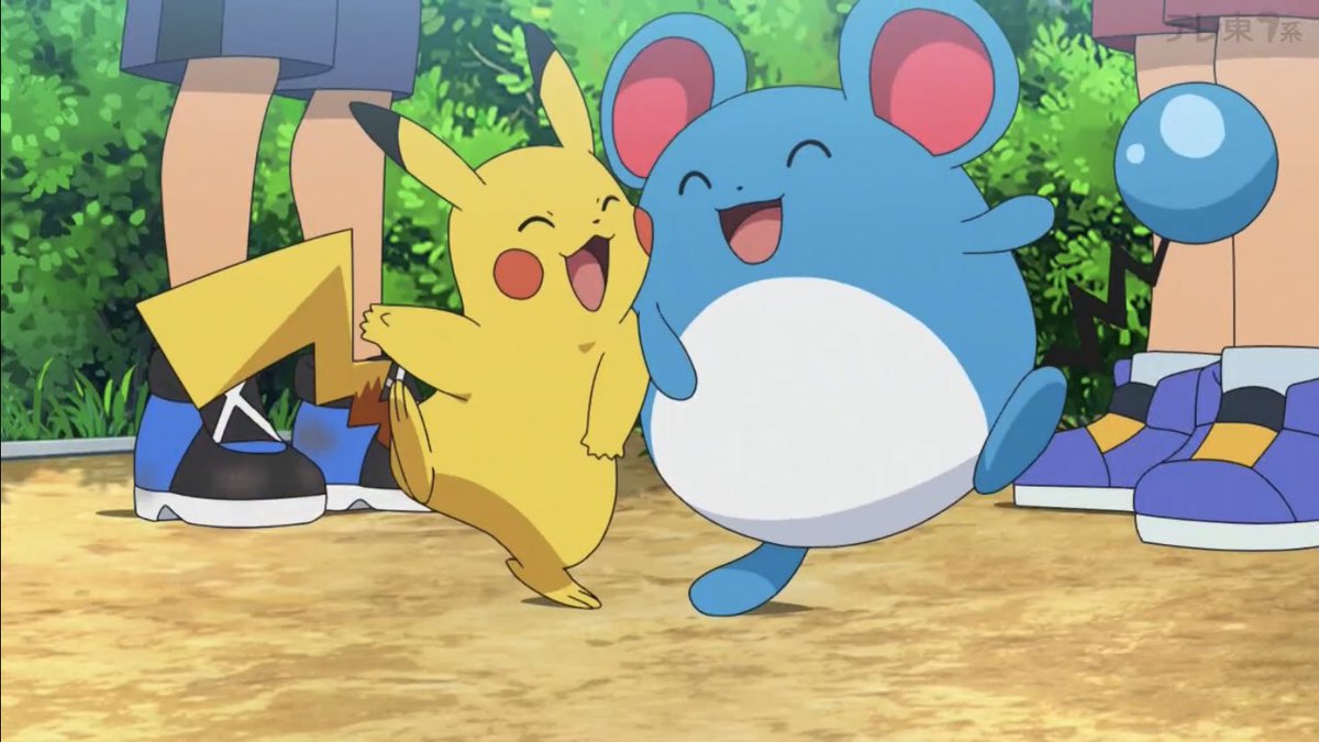 acomaril's tweet photo. アニポケで動いてしゃべる
マリルを初めて見た層も
いるんじゃないかな
このポケモンかわいい！
マリルかわいい！
グッズがほしい！
昔好きだった人が
マリルの思い出を思い出して
帰ってきたり
新しいマリルファンが誕生したりして
これからも
増えていきますように
マリル最高！！！！！！！！！！！ https://t.co/hUTsnnFyXU