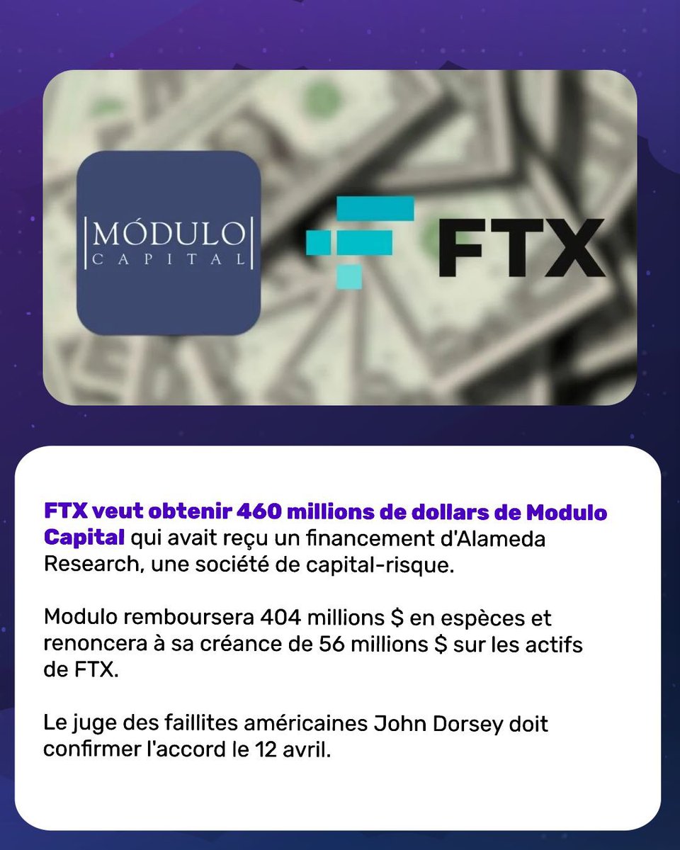 CryptEcoNews's tweet photo. 🚨T’en a marre de rater toute l’actu Crypto/Eco/Web3? Master Business vous résume tout sur le sujet !
#Actu #News #actualités #infos #info #france #actucrypto #cryptomonnaie #economie #banques #justinsun #washtrading #trading #xapobank #FTX #modulocapital https://t.co/8gz8xWg39b