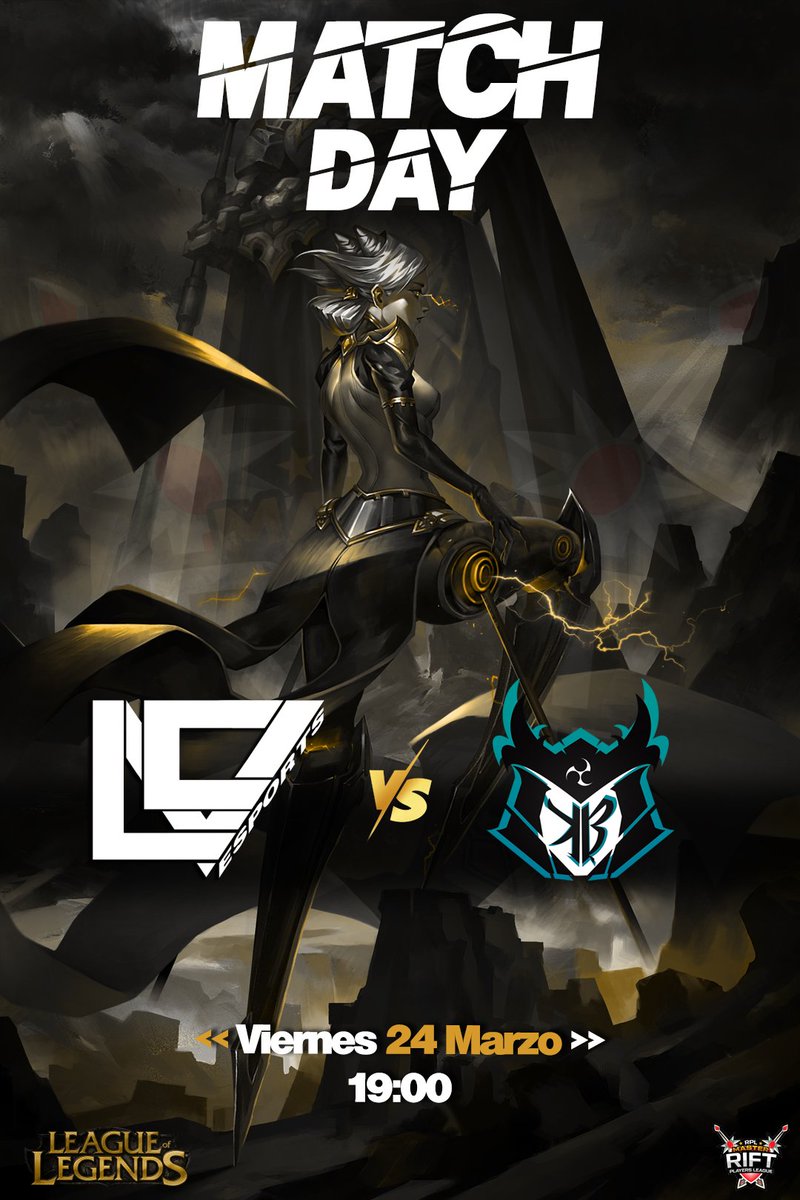 🔸League of Legends ▪️ #MasterRift🔸

Hoy volvemos con más <a href="/RankedPlayers/">RP League</a>.
Nos enfrentaremos contra <a href="/budo_koryu/">Koryū Budō</a> #Kureiji
último paso para asegurarnos la plaza en la #MasterRift.

🆚 <a href="/budo_koryu/">Koryū Budō</a> #Kureiji
⏰ Viernes 24 19:00
📺 twitch.tv/pingu_el_humil…

#GoLCV