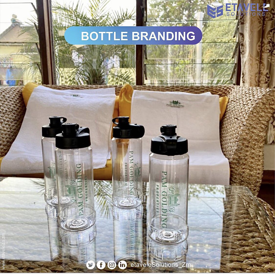 Etavele_Zm's tweet photo. Looking for a way to make your brand stand out from the rest? Check out our bottle branding and embroidery services!
Get in touch to take your brand to the next level π
#embroidery
#brandingdesign #brandingagency #bottlebranding #waterbottlelabels #corporatebranding #Lusaka https://t.co/h1PKlem287