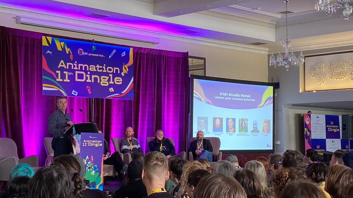 ANIMATIONDINGLE's tweet photo. If you want to work in a studio, develop your skill and grow as a professional and fulfill your creative potential; you won’t want to miss the Irish Studio Panel: Unlock Your Creative Potential 
#AnimationDingle #AnimationIndustry #Animators #AnimationStudents https://t.co/eYMf4AoNXG