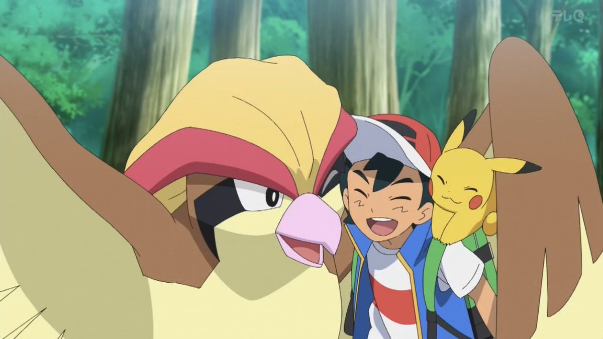 KasamsErwin's tweet photo. bitter sweet but i'm happy that they got the chance to reunite after over 2 decades! #pokemon #anipoke #ashketchum https://t.co/hDbf45xPq5