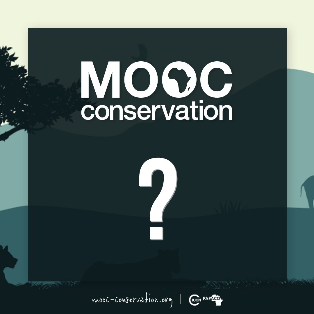 Nous voilà à mi-parcours de la session en cours. Dites-nous, combien de MOOC avez-vous validé ? Prêts pour l'examen du Certificat en ligne ? We are half-way through the ongoing session. Tell us, how many MOOCs have you finished? ➡ mooc-conservation.org