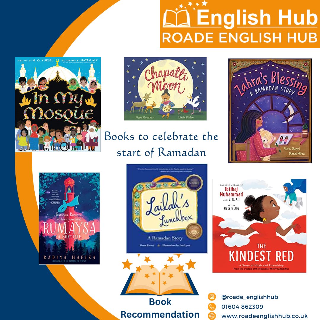 This week is the start of Ramadan. Which books will you be sharing with your children? Here are some of our recommendations:

#ramadan #ramadanbooks #bookstagram
#diversebooks #inclusivebooks #childrensbooks #etfsbooks #ks1books #ks2books #picturebooks #picturebooksofinstagram