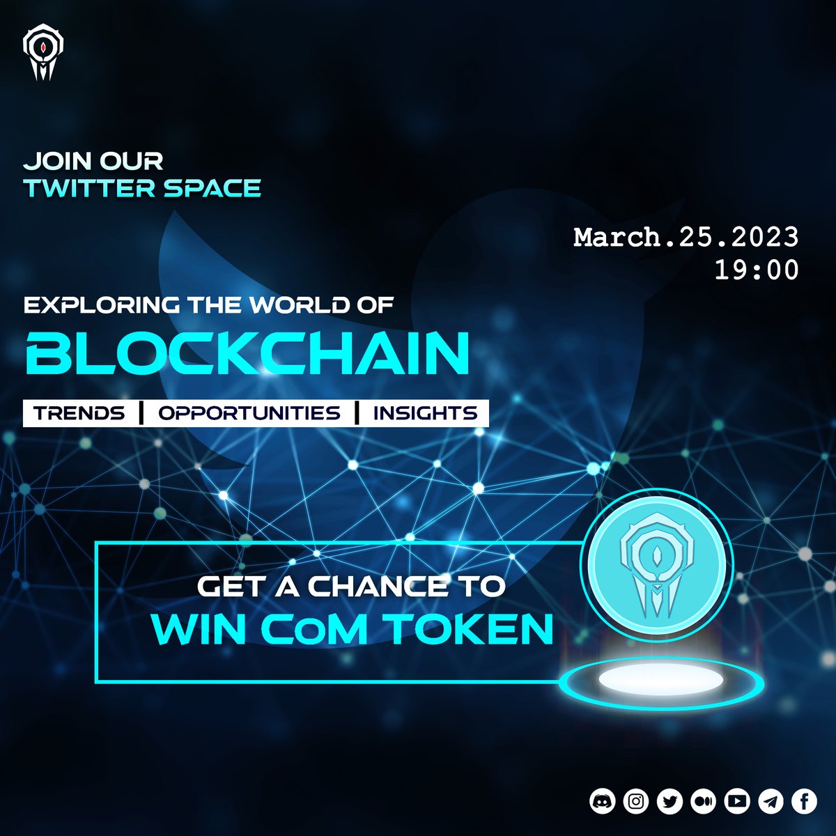 Citizen of Metaland (@ctznofmetaland) on Twitter photo Step into the conversation! Get a chance for earn $CoM Token. Join our Twitter space x.com/i/spaces/1vOxw… and share your thoughts with us.
Follow <a href="/ctznofmetaland/">Citizen of Metaland</a> & Join the Discord.
#CoM #citizenofmetaland #nft #cryptocurrency #Blockchain #Decentralization #DigitalRevolution Step into the conversation! Get a chance for earn $CoM Token. Join our Twitter space x.com/i/spaces/1vOxw… and share your thoughts with us.
Follow <a href="/ctznofmetaland/">Citizen of Metaland</a> & Join the Discord.
#CoM #citizenofmetaland #nft #cryptocurrency #Blockchain #Decentralization #DigitalRevolution