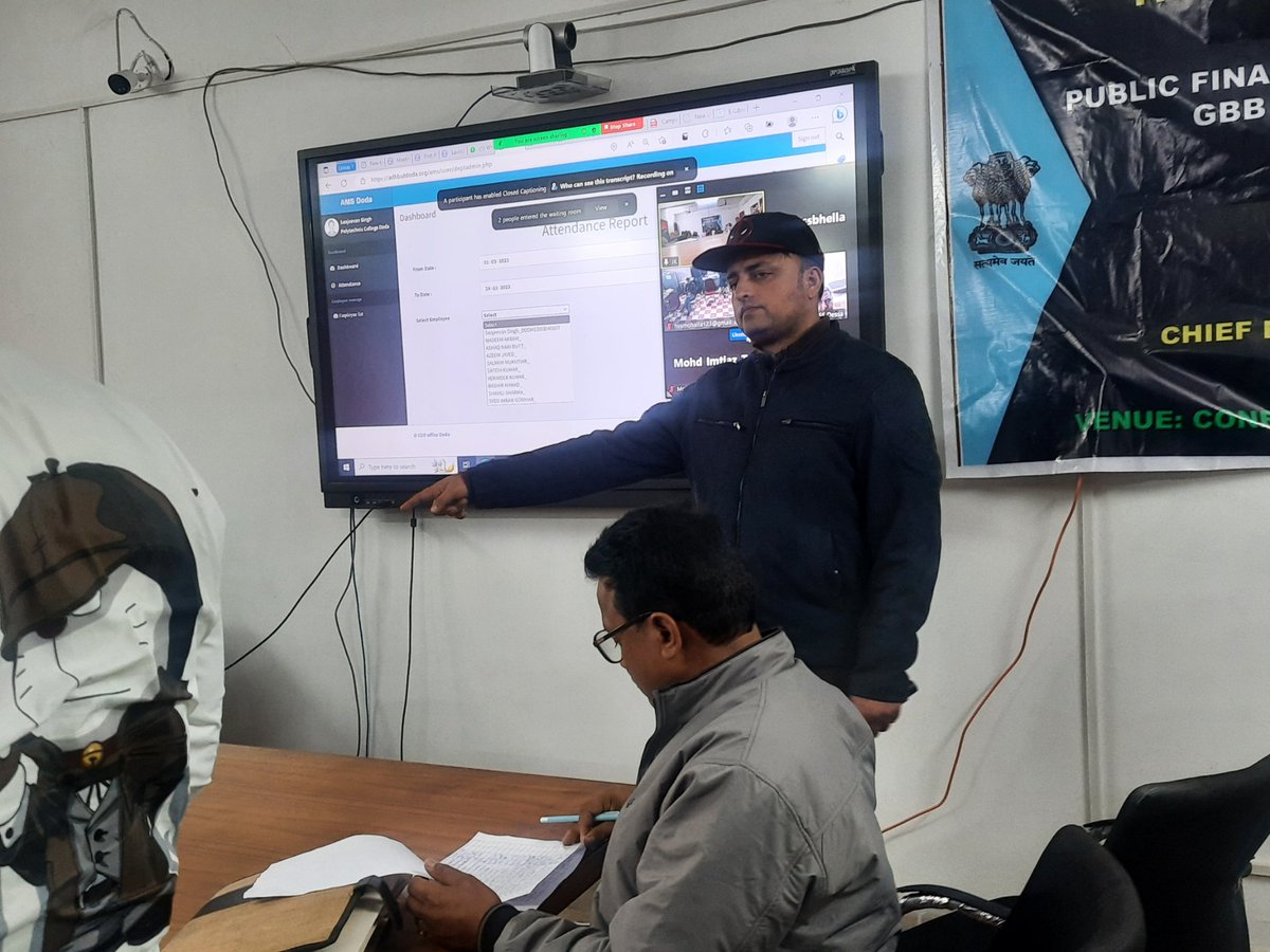 ceododa5's tweet photo. Orientation-cum-Meeting Programme for Principals/ZEOs/Headmasters of the School Education Department, District Doda, on the Usage of E-Library, AKAM, and Effective Implementation of GIS-Based Attendance System #Adbhut #Doda #Elibrary #ICT 

@vishesh_jk @DistrictDoda https://t.co/ZimZmvbde3