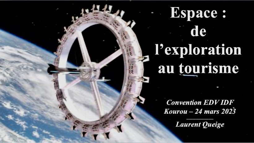 LaurentQueige's tweet photo. J’ai plaisir à donner une conf’ sur le #tourismespatial auj. à la convention annuelle @LesEntDuVoyage IDF en #Guyane. Puis nous visiterons le @EuropeSpacePort à #Kourou 🚀 Rien ne procure autant de bonheur dans la vie que de réaliser ses rêves d’enfant 🤩 #tourisme #espace https://t.co/Myfe2ADp81