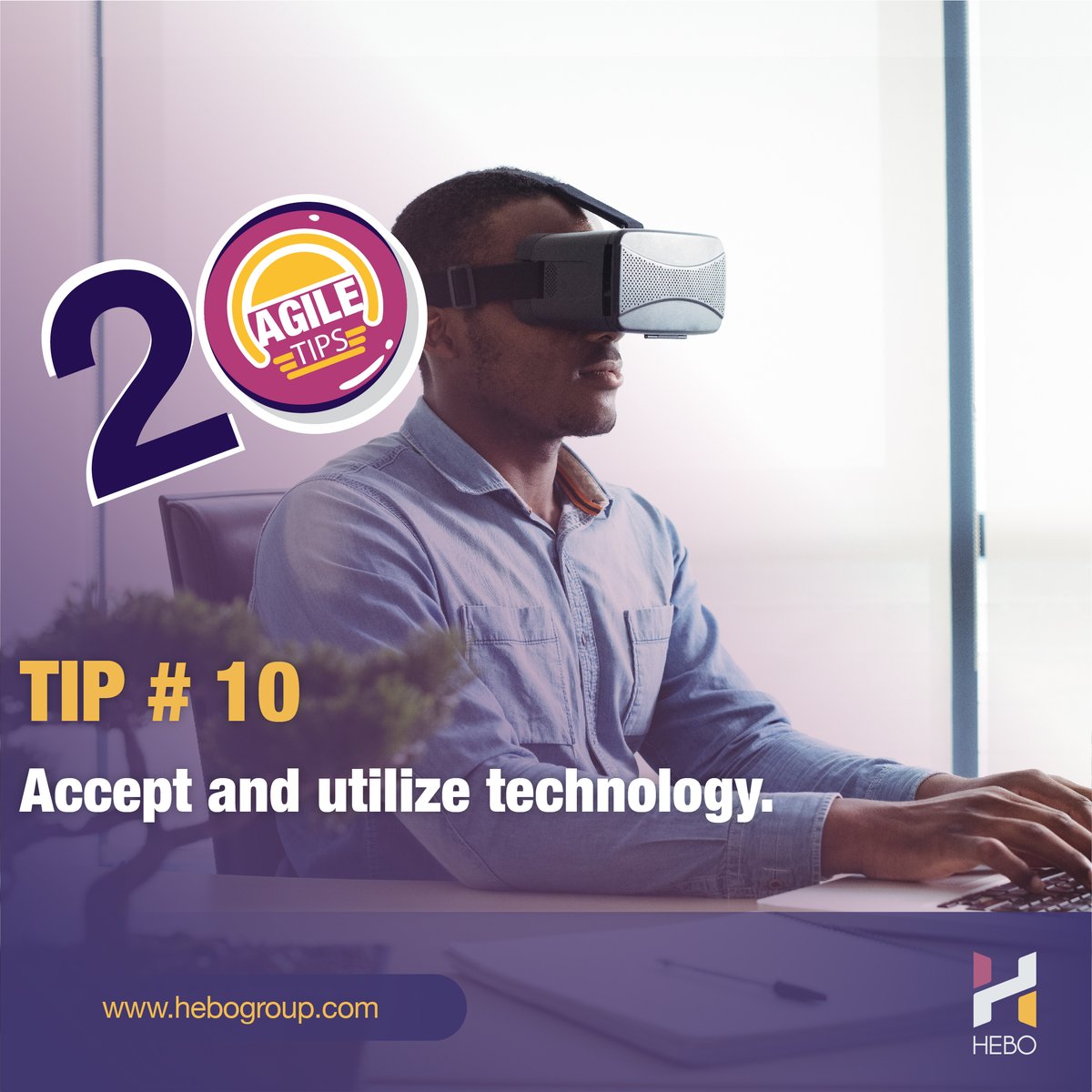 🚀 Agile tip #10: Accept & Utilize Technology! Unlock the power of digital tools to supercharge your productivity. Explore all 20 tips: read on this link bit.ly/3FNv5BD
#PlanYourNext #AgileTips #TechAdvantage