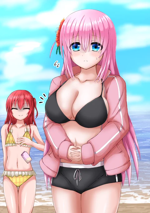 ぼっちちゃんの胸は可変式  #ぼっち・ざ・ろっく 