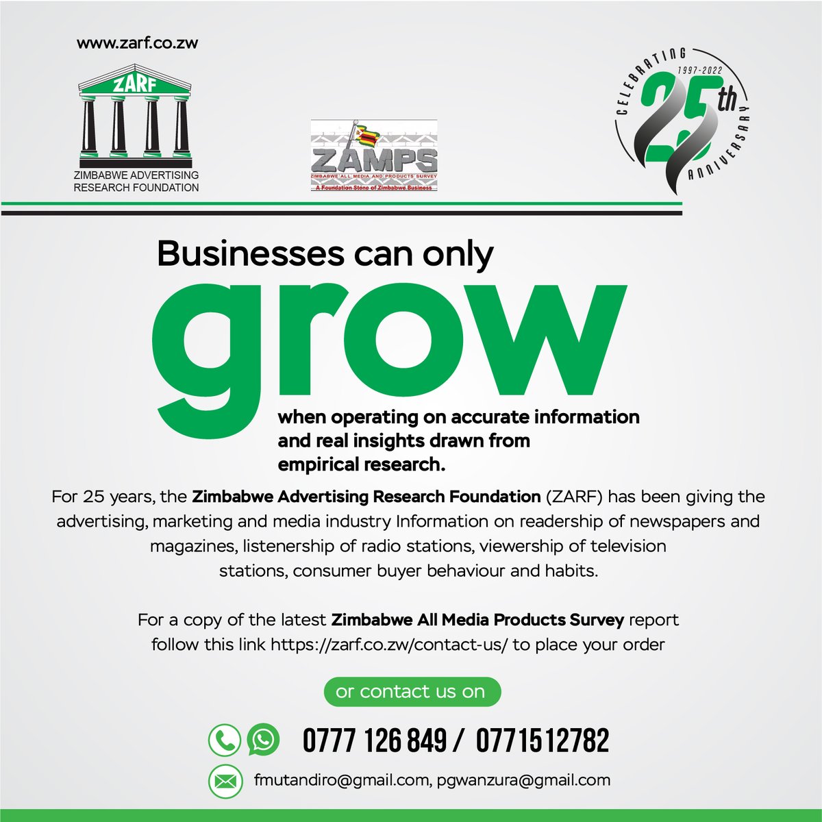 Grow your business with correct information
