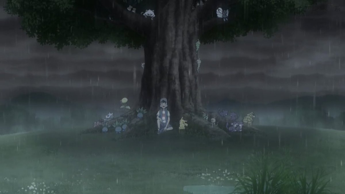 AnipokeFandom's tweet photo. "Becoming the Champion wasn't my goal.. I'm still just a challenger I think. The world still has lots of Pokemon that I haven't even seen. I want to meet them and befriend them all. That's what it would mean to become a Pokemon Master!" 

#Anipoke https://t.co/is4iCqKOdT