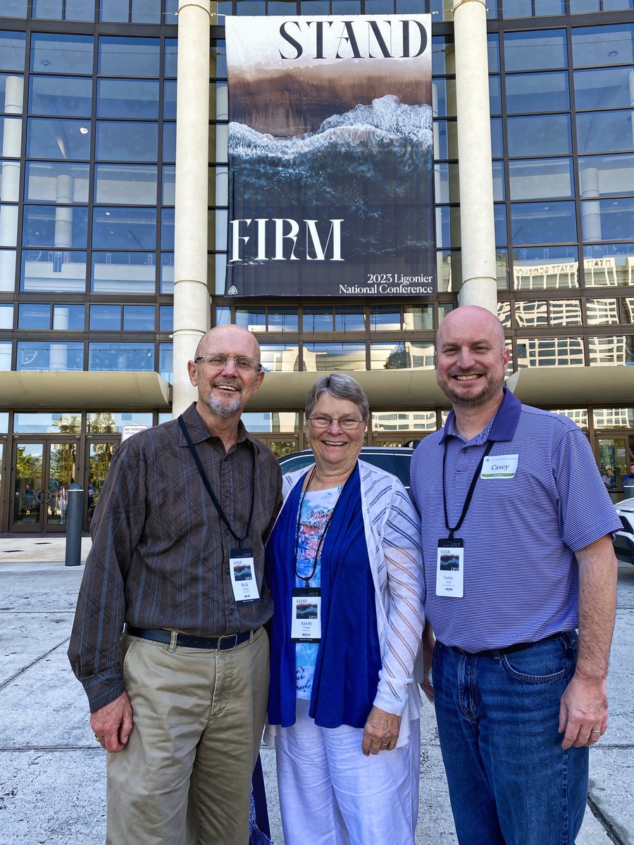 The theme for this year’s Ligonier Ministry Conference in Orlando is “Stand Firm.”  If asked our favorite speaker, the answer is “yes.”  They have all been encouraging, challenging, and most importantly - biblical.  Looking forward to another edifying day.