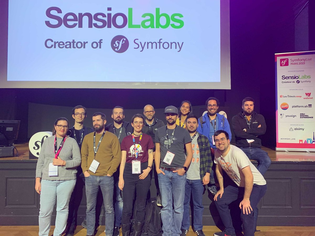 Après une première journée top, on est toujours au <a href="/symfony_live/">SymfonyLive</a> pour suivre des conférences et discuter avec la communauté #php et #symfony 🤗