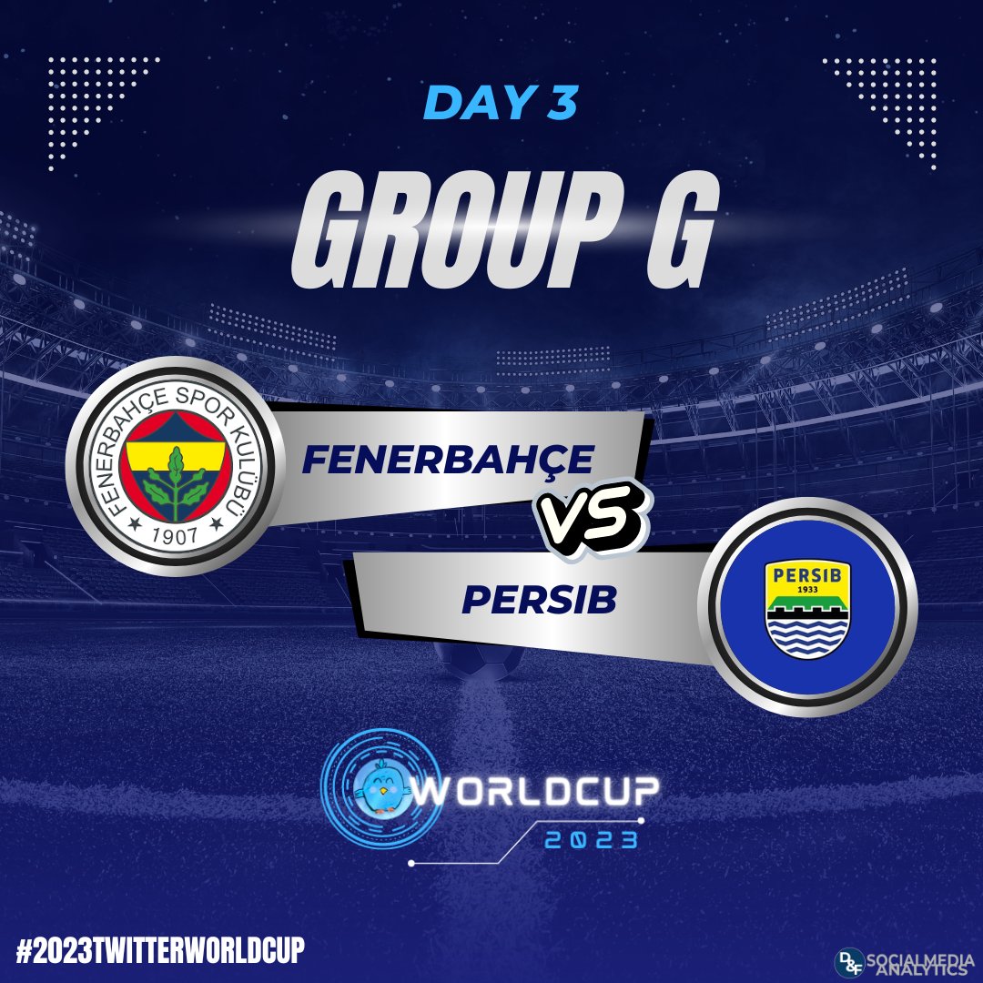 DeporFinanzas's tweet photo. 🔳𝗚𝗥𝗢𝗨𝗣 𝗚🔳/ 🇹🇷 @Fenerbahce  🆚 @persib 🇮🇩 https://t.co/jXlnveomOU
